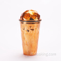 Diamond 16oz Fashion Double Strays Plastic Cup